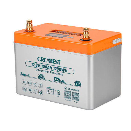 Creabest - Batterie LiFePO4 (12V - 100Ah)